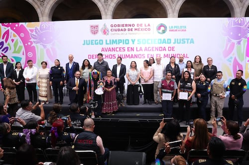 Presenta Clara Brugada 133 estrategias de ‘juego limpio, sociedad justa’ para garantizar DH en el Mundial