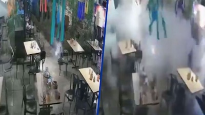 Un grupo de sujetos lanzó un artefacto explosivo al restaurante El Tapatío.