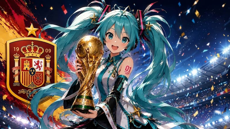 España gana el Mundial y se queda con la ‘custodia’ de Hatsune Miku: Así nació el fenómeno en redes