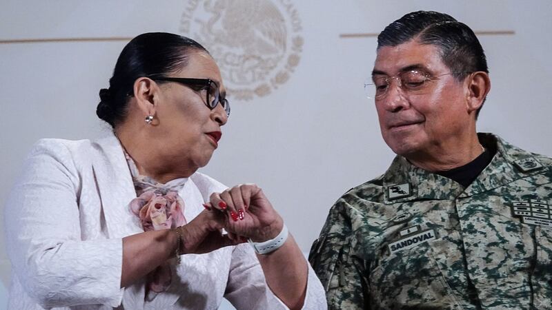 Así fue como Rosa Icela Rodríguez dijo ‘adiós’ a competir por la CDMX