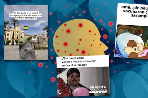 ¿Jefa, me vacunó de chiquito? Sarampión causa sustos y memes sobre la cartilla de vacunación