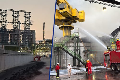 Pemex abre investigación por incendio en refinería de Dos Bocas; descarta riesgo para la población