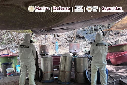 Triple golpe de Harfuch al CJNG: Aseguran narcolaboratorio de ‘El Jardinero’; decomisan precursores y droga