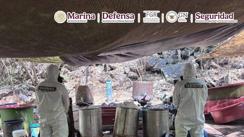 Triple golpe de Harfuch al CJNG: Aseguran narcolaboratorio de ‘El Jardinero’; decomisan precursores y droga