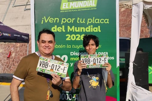 Placas conmemorativas del Mundial 2026: Costo y dónde podrás tramitarlas