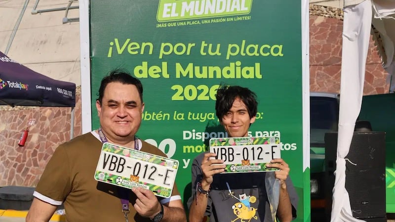 Placas conmemorativas del Mundial 2026: Costo y dónde podrás tramitarlas