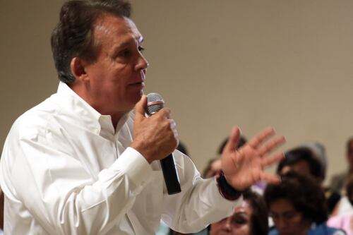 Candidato a gubernatura de Morelos acusa a Graco Ramírez de 'ahorcar' órganos electorales