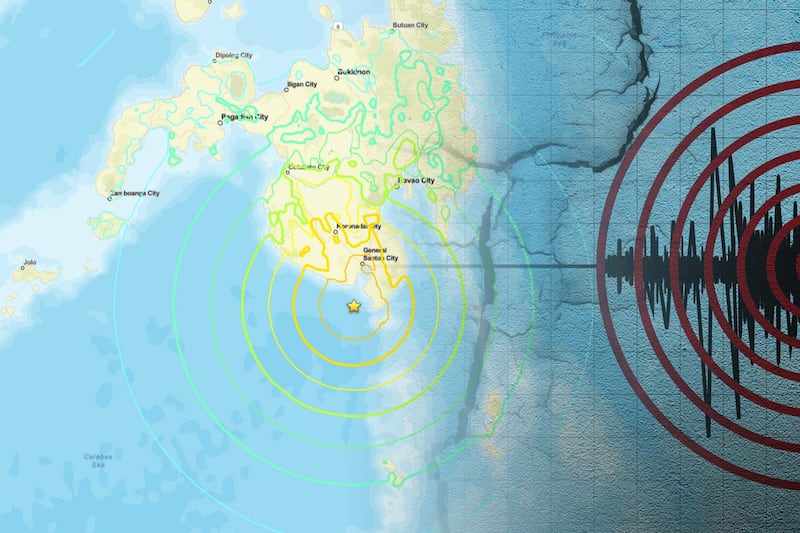 (VIDEOS) Terremoto de 7.8 en Filipinas deja cuatro muertos y activa una alerta por tsunami