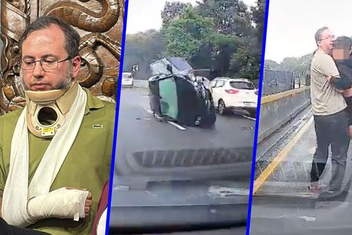 (VIDEO) Noroña presume que su colaborador salvó a niño tras choque: ‘Para que lo sigan criticando’