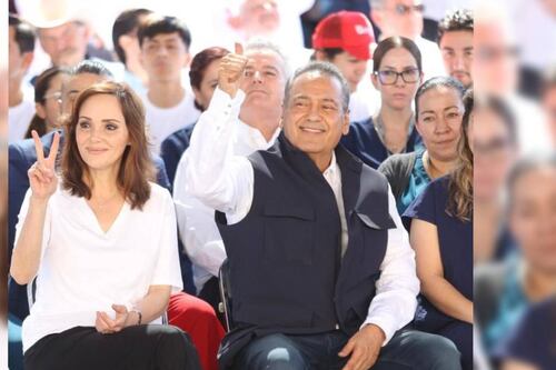 Lilly Téllez y Manlio Fabio Beltrones arrancan campaña: Piden ‘rescate al sistema de salud’