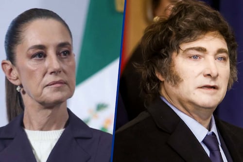 ‘México no se mete con otros países’: Sheinbaum pone un alto a Milei y su acusación de ‘Argentinofobia’