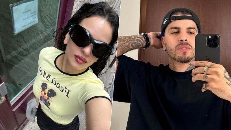 Rauw Alejandro es captado en el partido de Messi tras polémica por supuesta ruptura con Rosalía