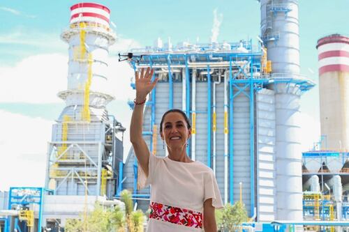 Sheinbaum inaugura la Central de Ciclo Combinado de CFE en San Luis Potosí