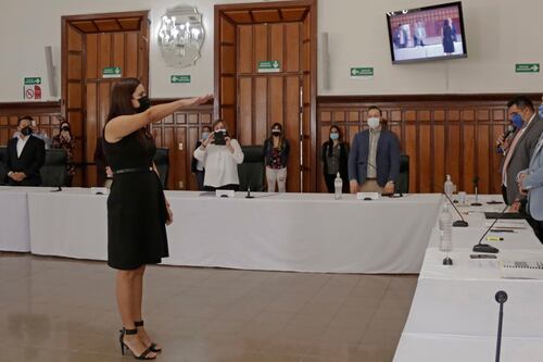 Rinde protesta Bárbara Trigueros como presidenta municipal interina del Gobierno de Guadalajara