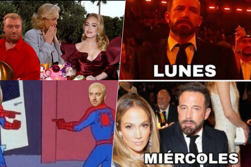 Grammy 2023: Los mejores memes que nos dejó la ceremonia, de Ben Affleck a Sam Smith y Adele