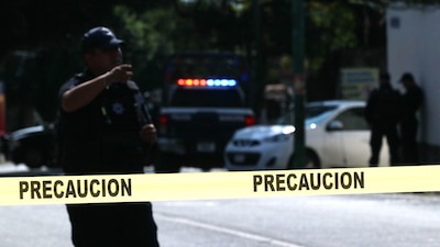 Autoridades aseguraron el perímetro donde se localizó el cadáver