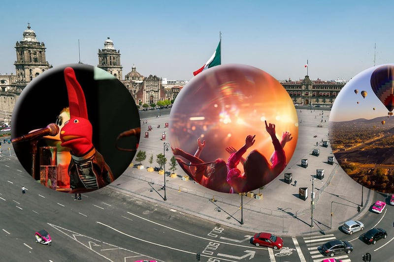 Dinosaurios, globos aerostáticos, concierto de 31 minutos y más: Actividades en el Zócalo para el Día del Niño