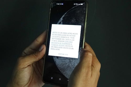 Primer simulacro nacional 2026: ¿En qué celulares sonará la alerta sísmica?