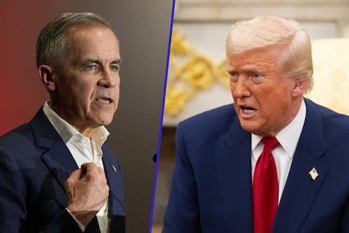 Trump insiste en que Canadá será el estado 51 de EU: ‘Mark Carney es el futuro gobernador’