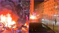 VIDEOS: Arrestan a más de 160 por disturbios en Francia, tras derrota ante España en el Mundial