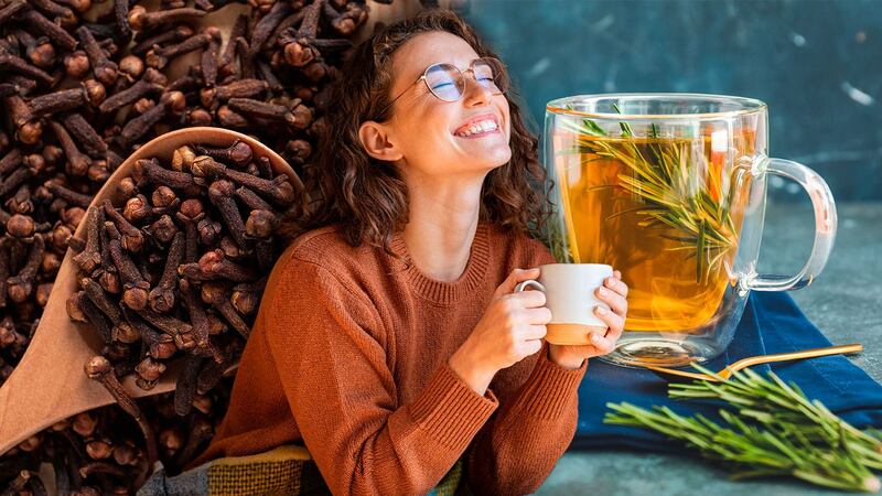 ¿Para qué sirve el té de romero con clavos de olor?