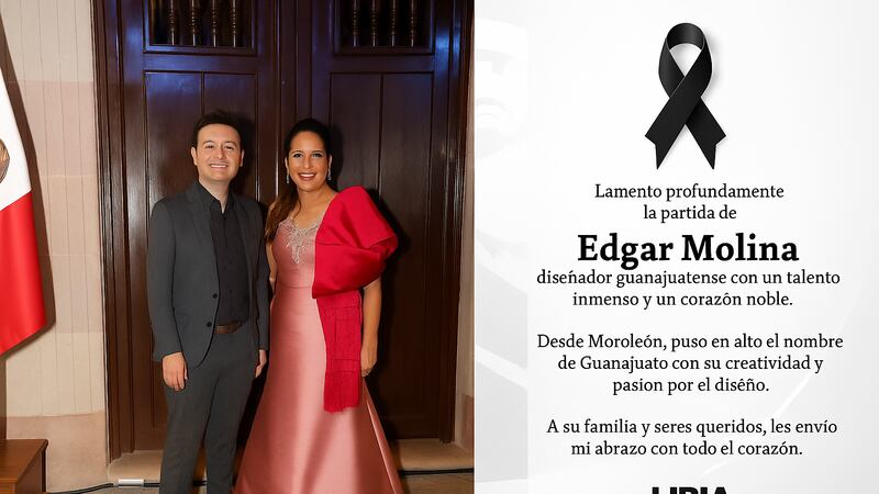 Asesinan al diseñador Edgar Molina en Moroleón: Elaboró vestido para la gobernadora de Guanajuato