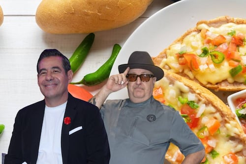 Chef Herrera duda que la tía de Yordi Rosado inventara los molletes: ‘Es un pedazo de pan con frijoles’