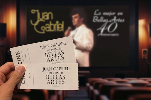 Concierto de Juan Gabriel en Bellas Artes llega a cines: Cuándo se estrena, preventa y dónde ver
