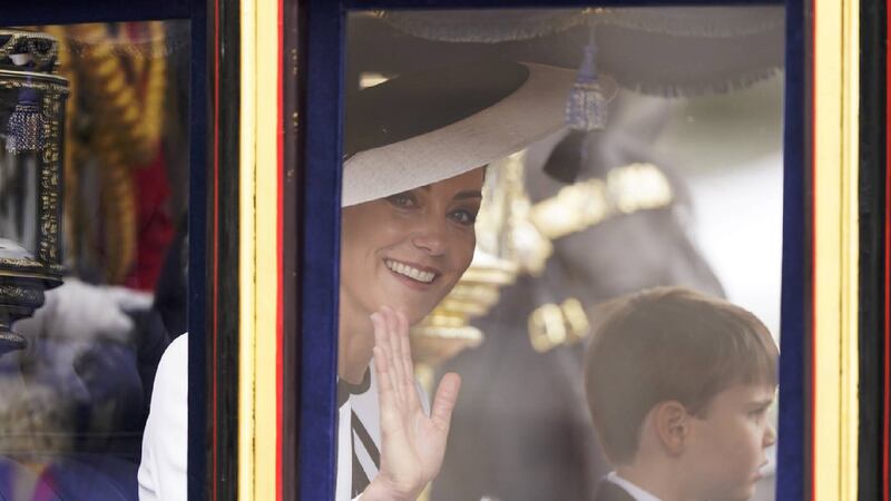 Kate Middleton reaparece en ‘Trooping the Colour’ por el cumpleaños del rey Carlos III