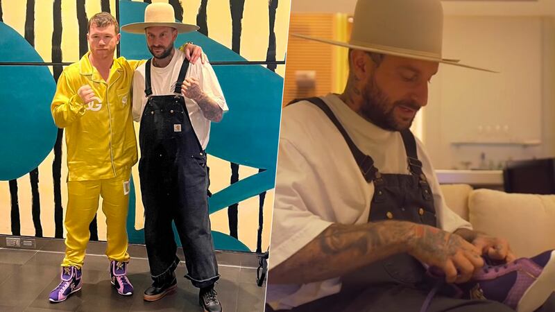 ¿Quién es Dominic Ciambrone, ‘The Shoe Surgeon’ que le hizo a ‘Canelo’ unas botas personalizadas?