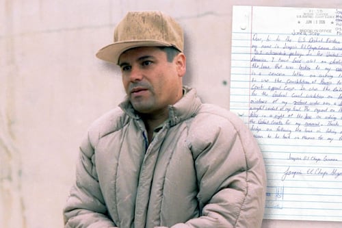 Atte., ‘El Chapo’ Loera Guzmán: El misterio de las cartas del narco firmadas con su apodo y en inglés