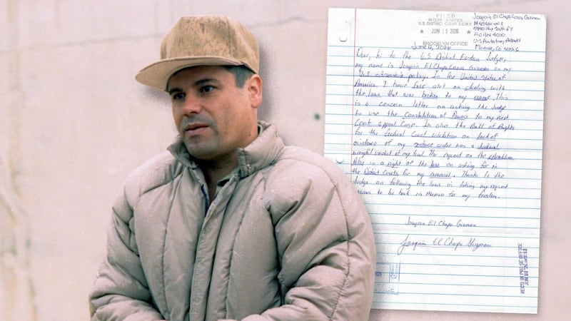 Atte., ‘El Chapo’ Loera Guzmán: El misterio de las cartas del narco firmadas con su apodo y en inglés
