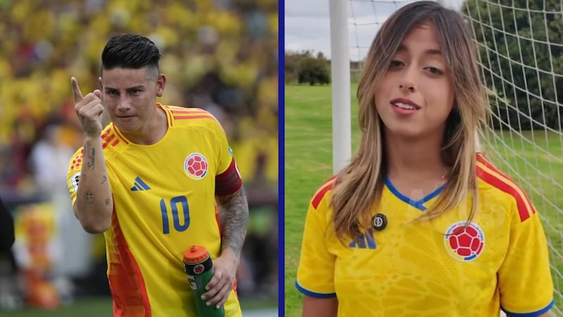 ‘Cuenta con mi camiseta’: James Rodríguez responde a la hija de Gustavo Petro por supuestamente ignorarla