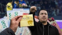 Multan a Efraín Juárez por polémico festejo en el Pumas vs. Cruz Azul