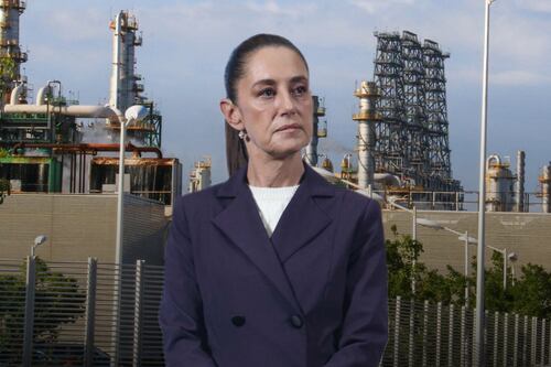Sheinbaum ‘presume’ que refinería Dos Bocas va ‘superbien’: Produce casi 300 mil barriles al día