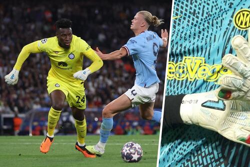 Champions League: Esto cuestan los guantes mexicanos que usó André Onana en la final