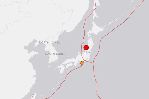 Terremoto de magnitud 6.8 azota Japón; se activa alerta de tsunami