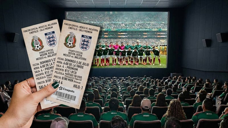 México vs. Inglaterra en cines: Salas, precio de los boletos, horarios y todo lo que debes saber