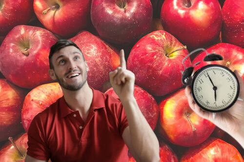 ¿Cuál es el efecto de comer una manzana en ayunas?