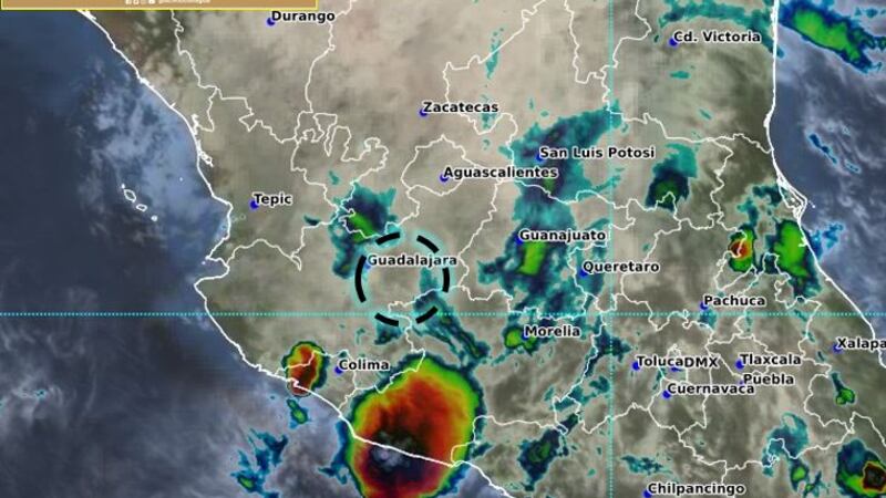 El paso de Rick alerta a Michoacán por inundaciones