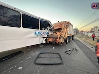 México-Querétaro: accidente en la carretera deja 21 personas heridas