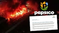 PepsiCo niega extorsión tras incendio de casi 50 camionetas en Matamoros: ‘No identificamos amenazas’