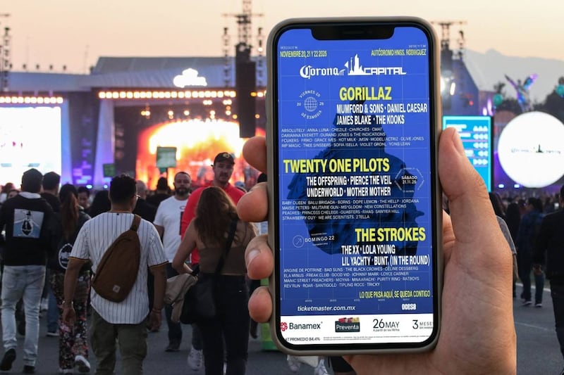 Preventa y venta general del Corona Capital 2026: Fechas, tipos de boletos, precios y dónde comprar