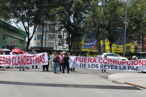 Madres y niños se manifiestan contra gaseras clandestinas en Edomex