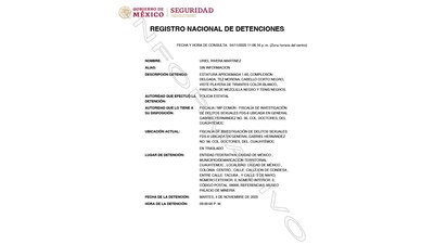 Uriel Rivera, identificado como el hombre que tocó a la presidenta, Claudia Sheinbaum fue detenido esta noche en el Centro Histórico.