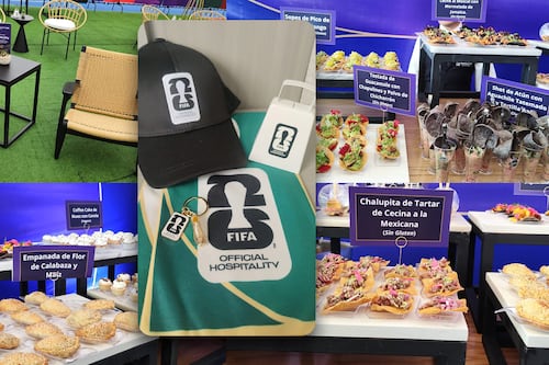 Asientos premium y comida gourmet: Así es la experiencia ‘Hospitality’ para los partidos del Mundial 2026