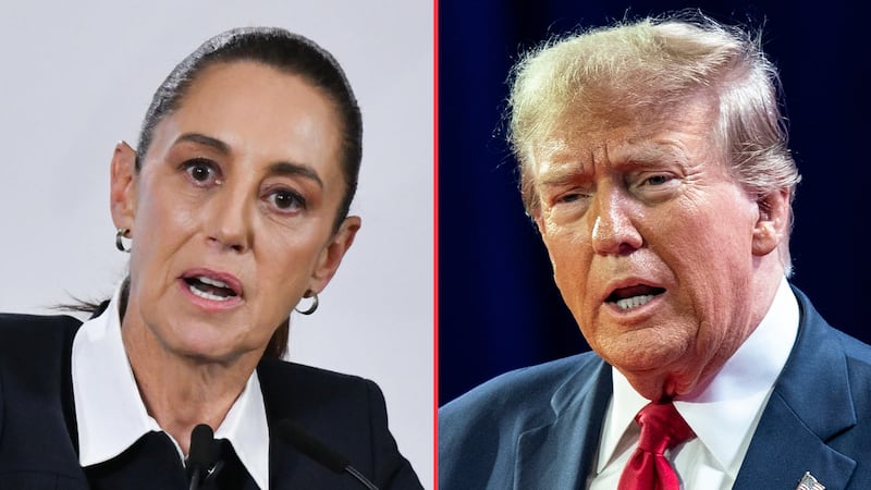 Trump no está contento con Sheinbaum por su reacción sobre los agentes de la CIA muertos en Chihuahua