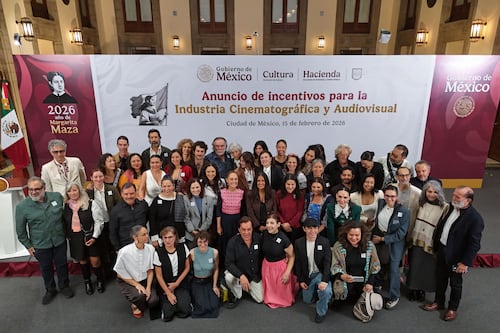 Claudia Sheinbaum lanza un incentivo para producción fílmica en México