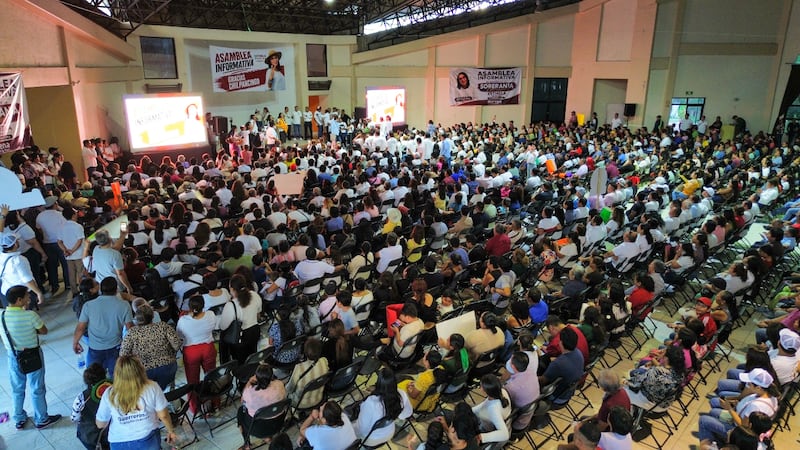 ‘¡Chilpancingo está contigo!’: Más de 2 mil 500 personas respaldan a Esthela Damián en asamblea