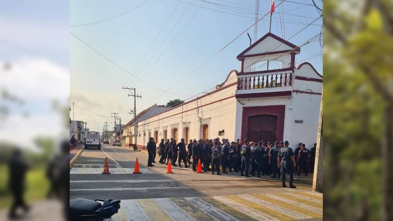 ‘Damos lástima’: Policías se van a paro en Jonuta, Tabasco; piden salarios dignos y patrullas